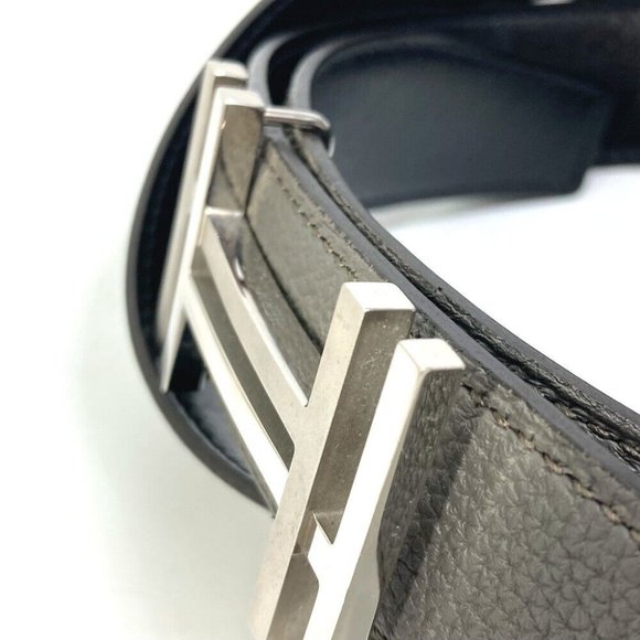 HERMES H belt Ash okare belt Togo gray